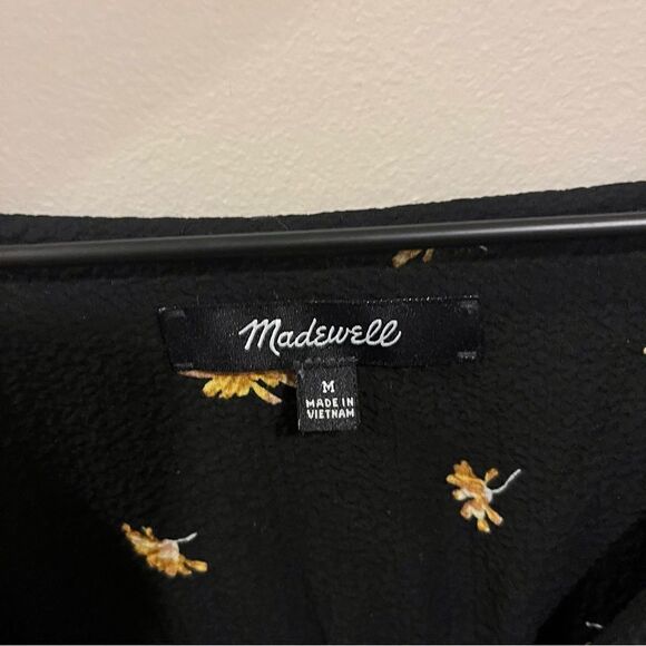 Madewell Tie-Waist Mini Dress in French Daisies - Picture 12 of 14